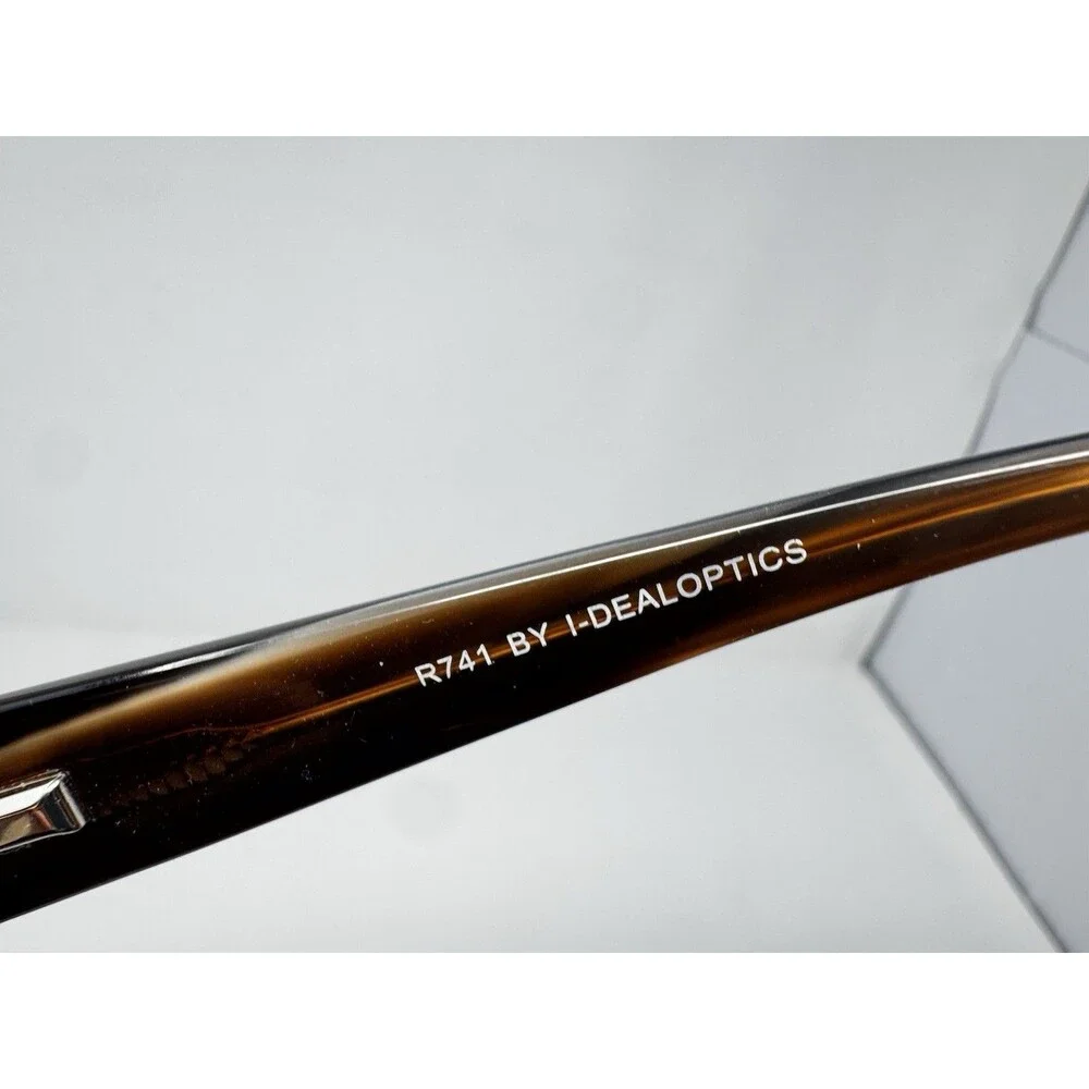 Reflections R741 I-Dealoptics Brown Eyeglass Frames New Old Stock 53-14-135